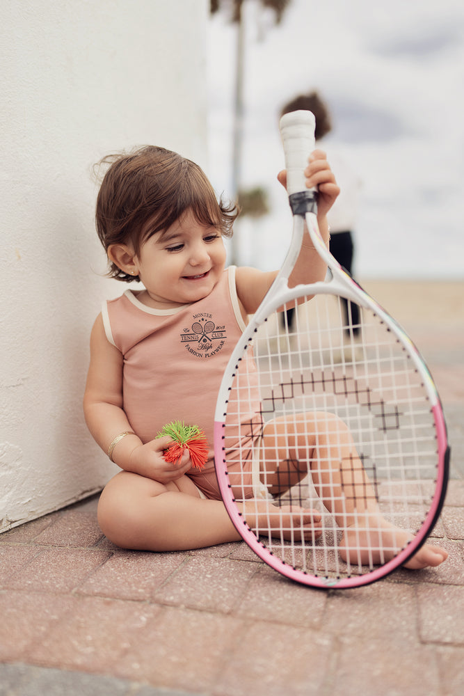 Tennis Club Unisex Baby Short Set