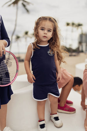 Tennis Club Unisex Baby Short Set