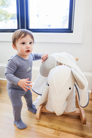 Teddy Wagon Blanket