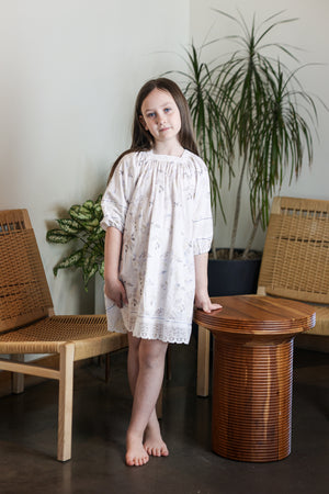 Pretty Poppies 3/4 Sleeve Dress