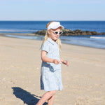 Tiered Flower Short Sleeve Dress