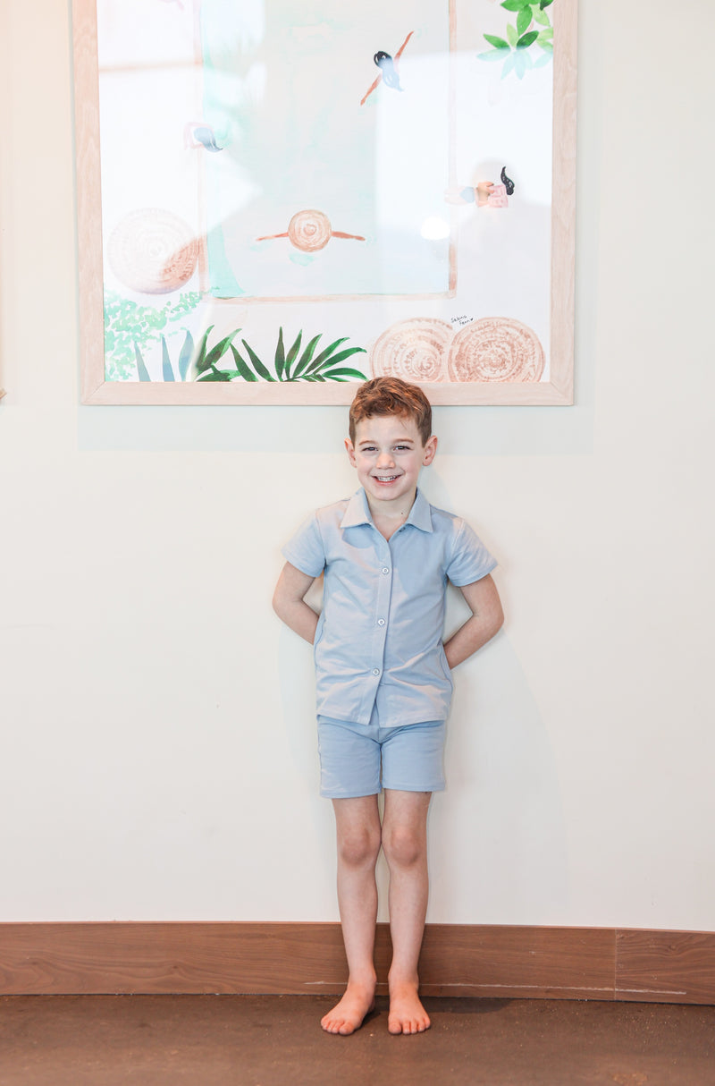 Tiered Flower Boys 2Pc Set