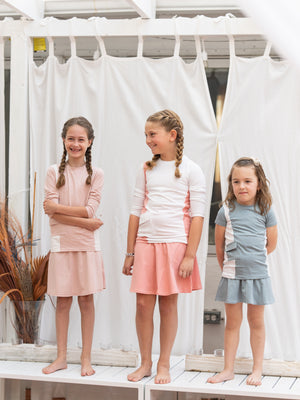 Colorblock Girls Skirt