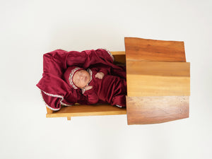 
            
                Load image into Gallery viewer, Boy&amp;#39;s Velour Collar Blanket
            
        