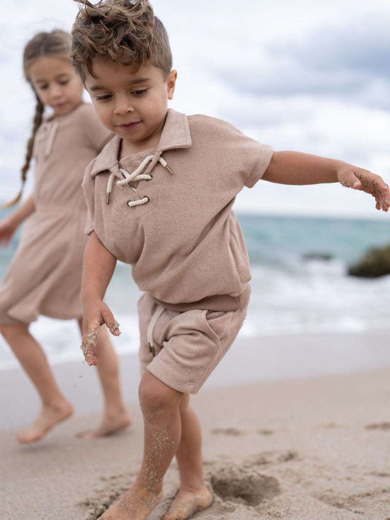 Beach Terry Short Set