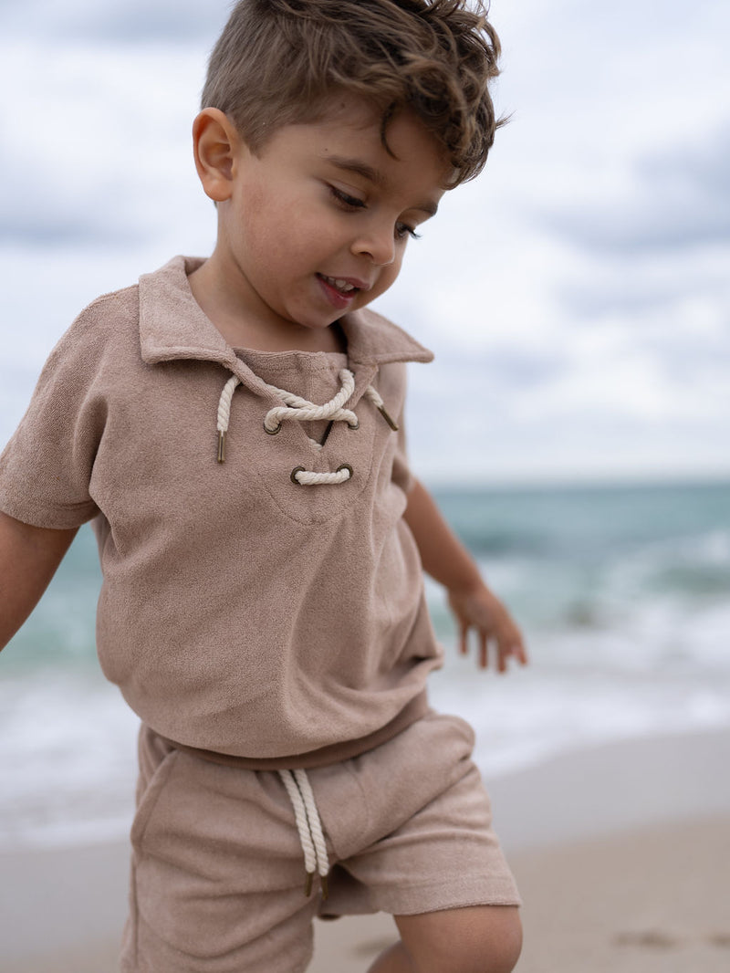 Beach Terry Short Set