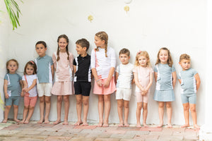 Colorblock Girls Skirt