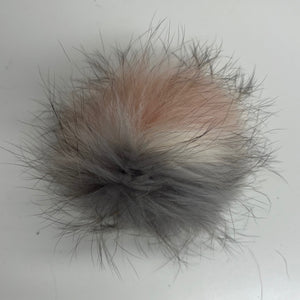 Genuine Raccoon Fur Pom Pom