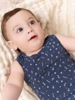 Berry Floral Romper
