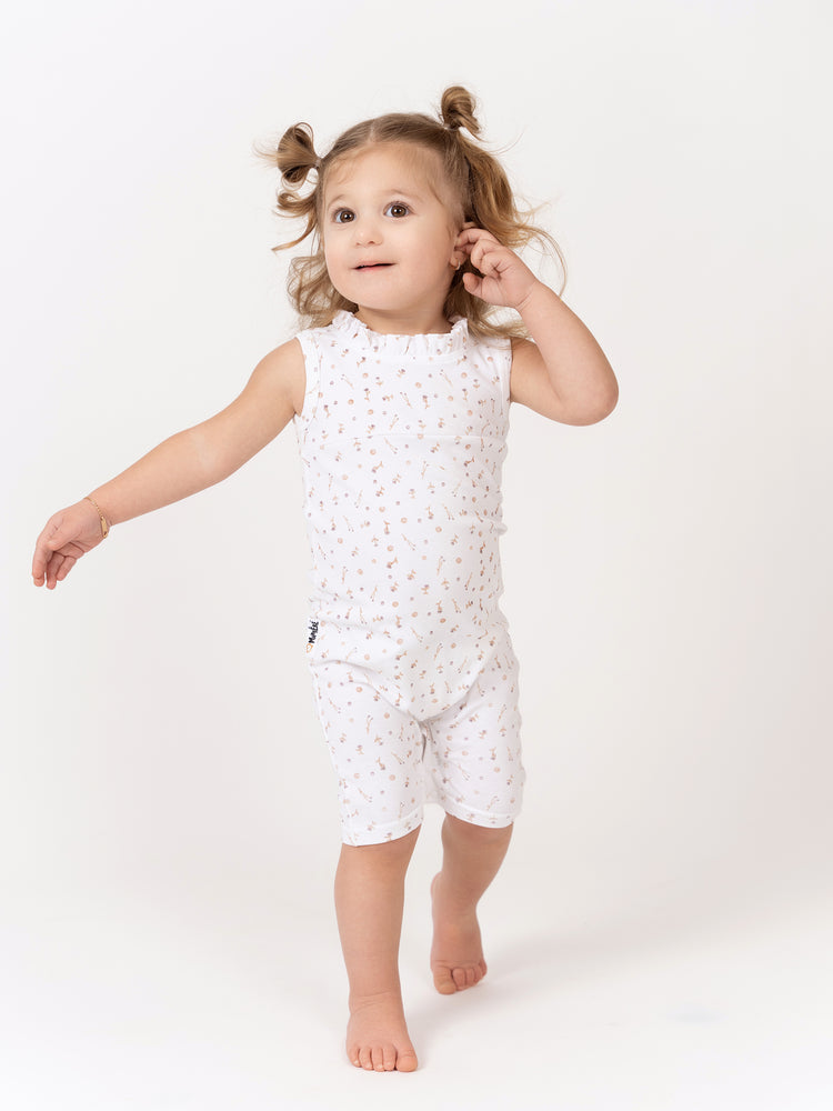 Berry Floral Romper