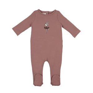 Ballerina Printed Footie