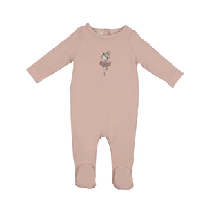 Ballerina Printed Footie
