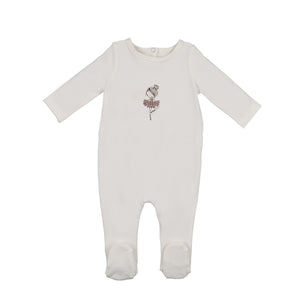 Ballerina Printed Footie