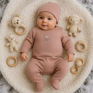Ballerina Printed Footie