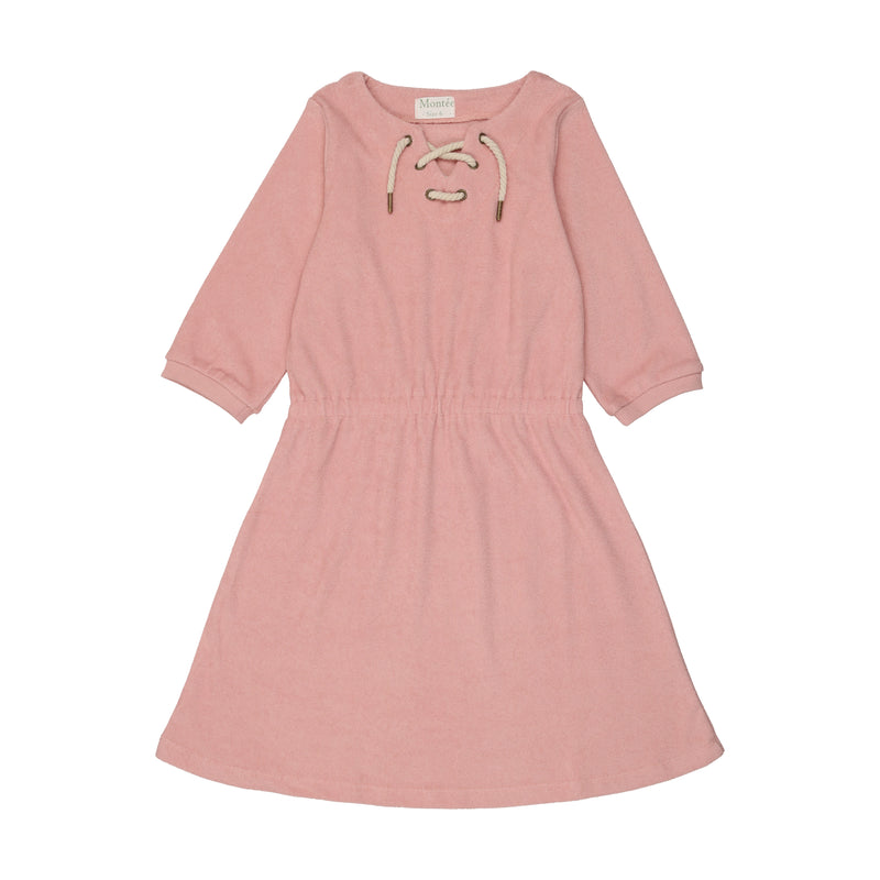 Beach Terry 3/4 Sleeve Dress