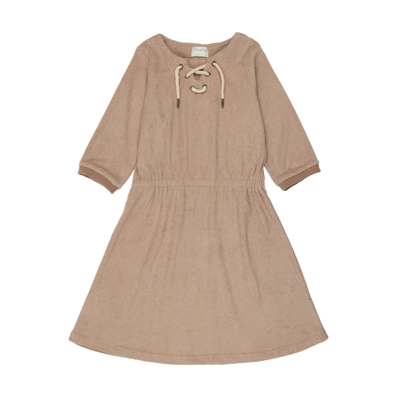 Beach Terry 3/4 Sleeve Dress