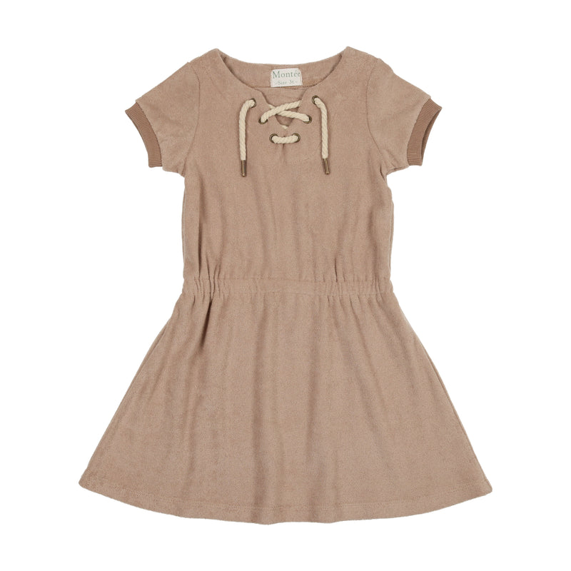 Beach Terry Short Sleeve Dress