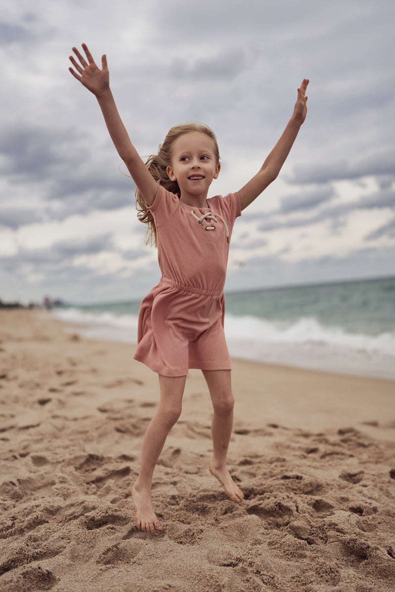 Beach Terry Short Sleeve Dress