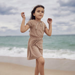 Beach Terry Short Sleeve Dress