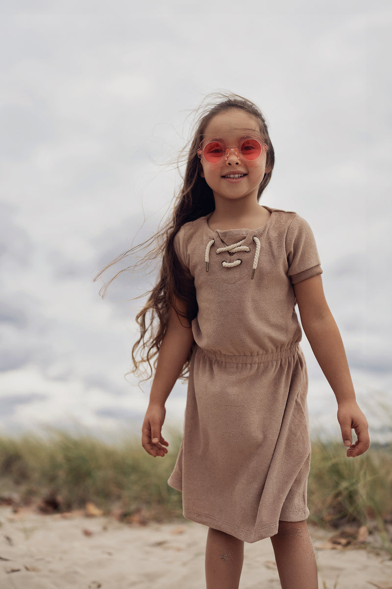 Beach Terry Short Sleeve Dress