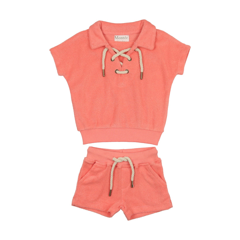 Beach Terry Short Set