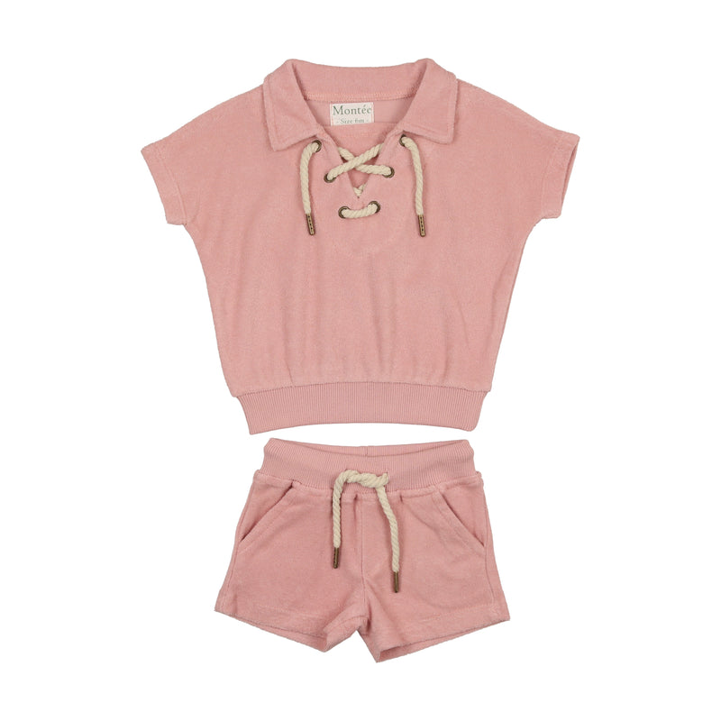 Beach Terry Short Set