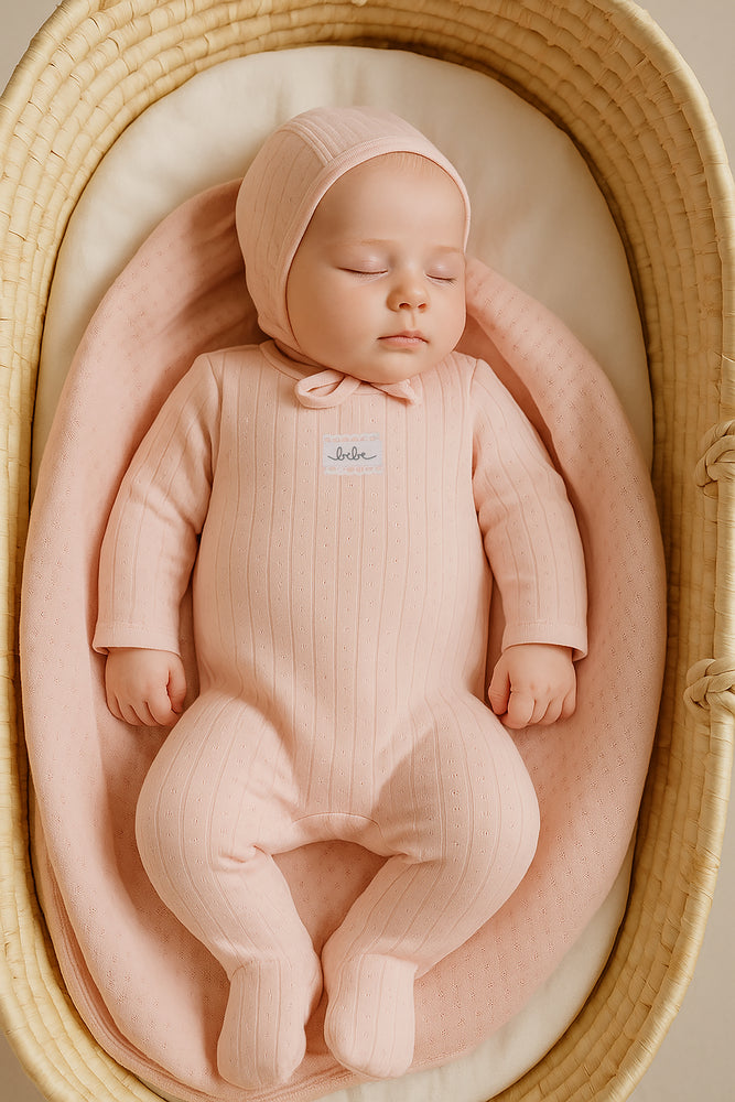 Bebe Pointelle Footie
