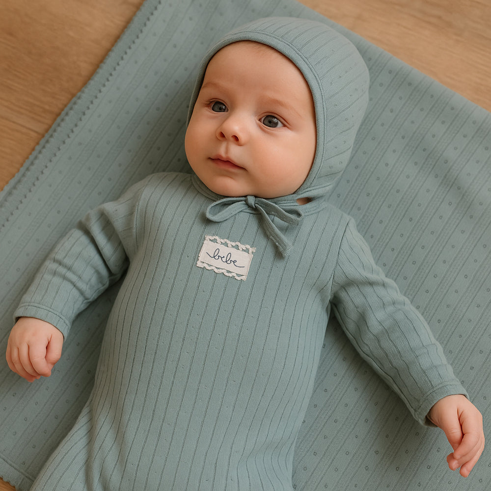 Bebe Pointelle Footie