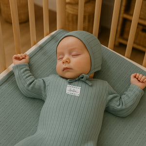 Bebe Pointelle Footie