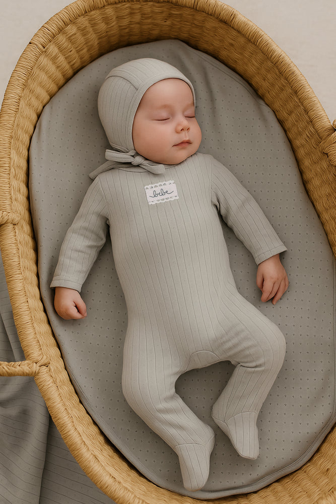 Bebe Pointelle Footie