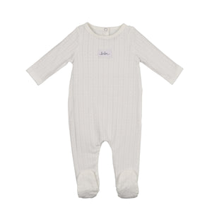 Bebe Pointelle Footie