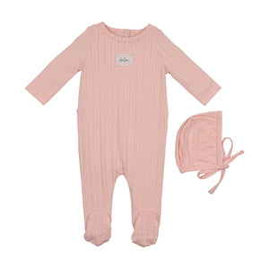 Bebe Pointelle Footie