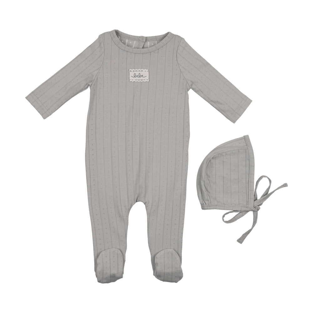 Bebe Pointelle Footie
