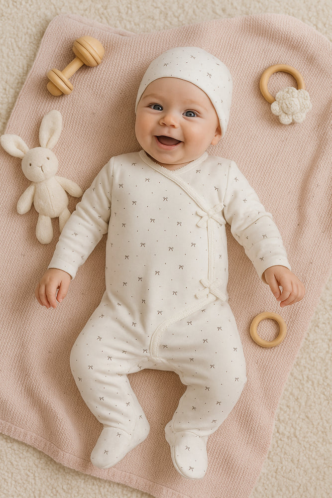 Bow Wrap Footie