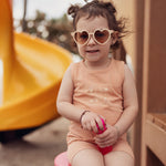 Boxy Belt Bag Girls Short Set