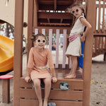 Boxy Belt Bag Short Sleeve Dress