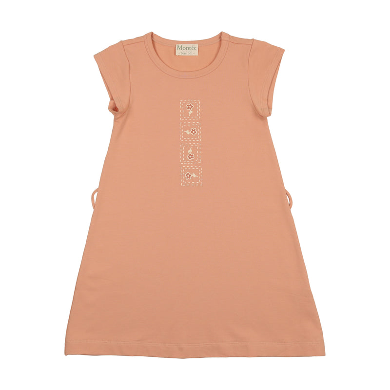 Boxy Belt Bag Short Sleeve Dress