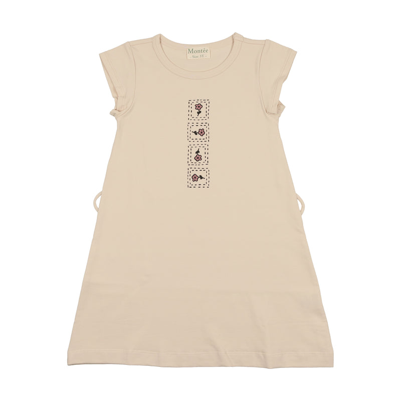 Boxy Belt Bag Short Sleeve Dress