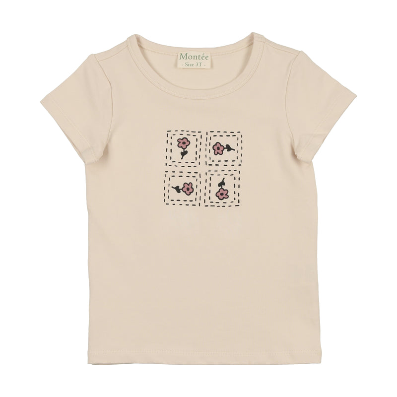 Boxy Belt Bag Girls Short Sleeve Shirt