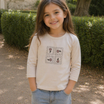 Boxy Belt Bag Girls 3/4 Sleeve Shirt