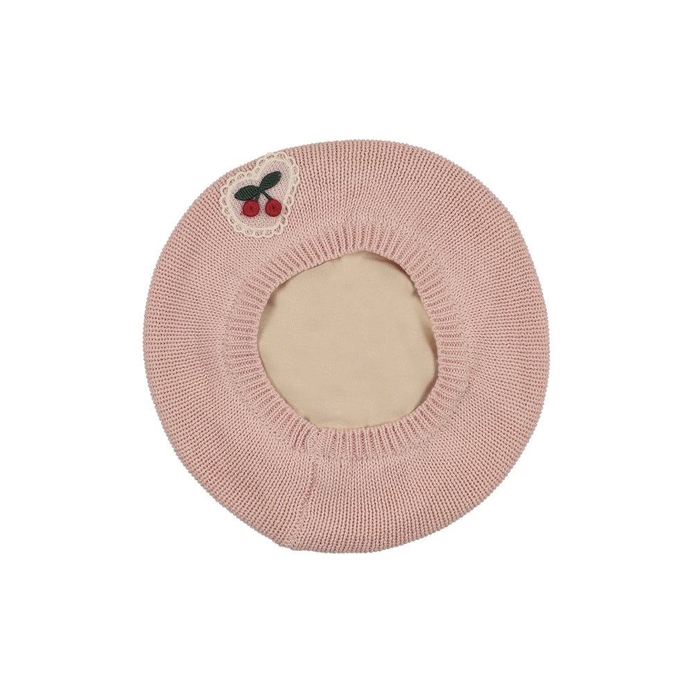 Cherry Puff Beret