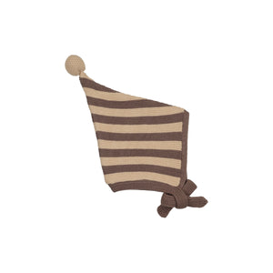 Cozy Stripe Bonnet