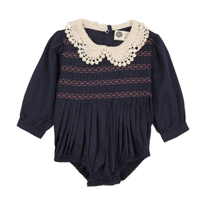 Crochet Collar Romper