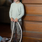 Braided Rope Knit Sweater