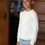 Braided Rope Knit Sweater