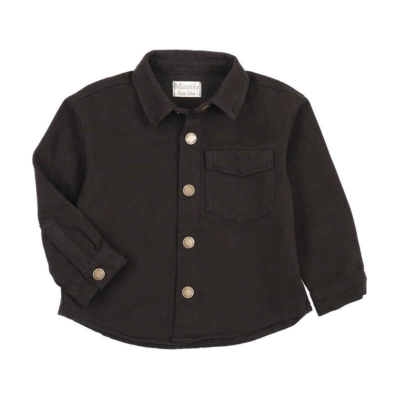 Denim Edit Button Down Shirt