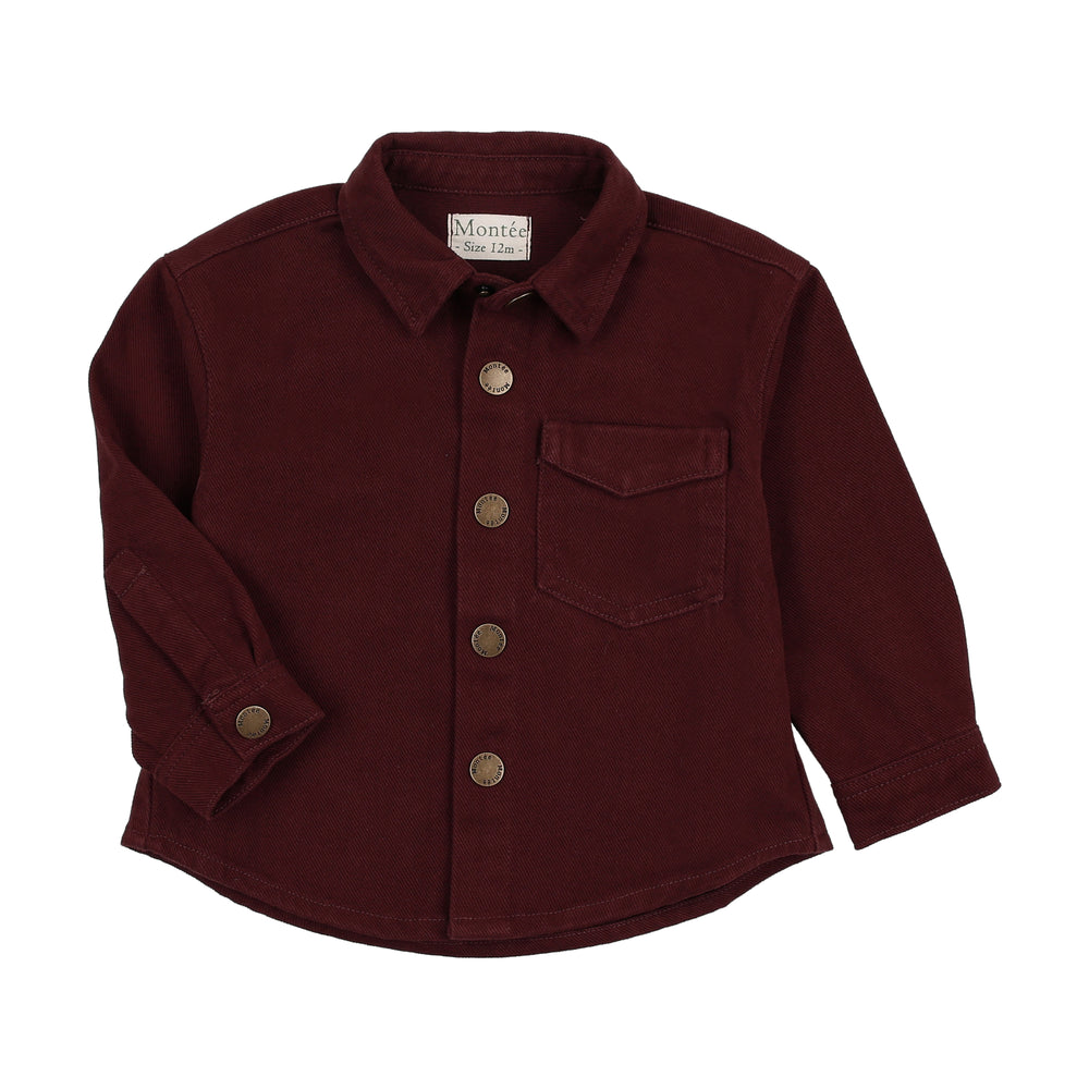 Denim Edit Button Down Shirt