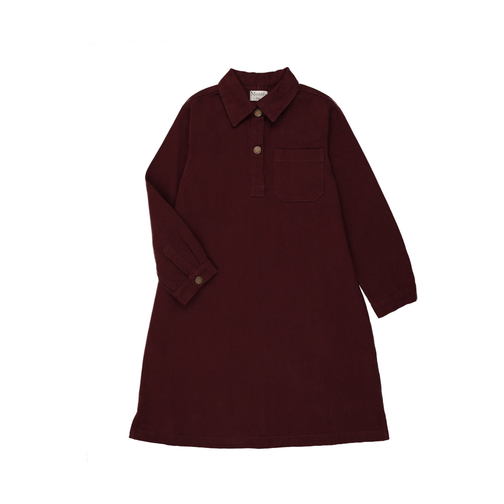 burgundy denim dress Meet our Kenna Burgundy Denim Long Sleeve Mini Dress! Sizes UK 8-12 at 73.95! https://getthattrend.com/collections/new-in