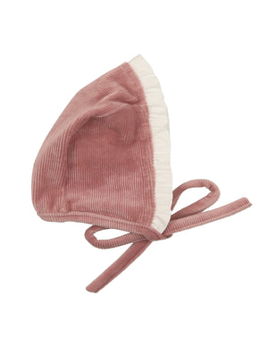 Embroidered Collar Bonnet