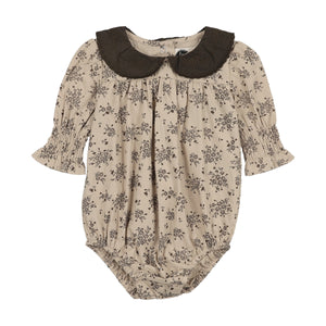Eyelet Smocked Romper